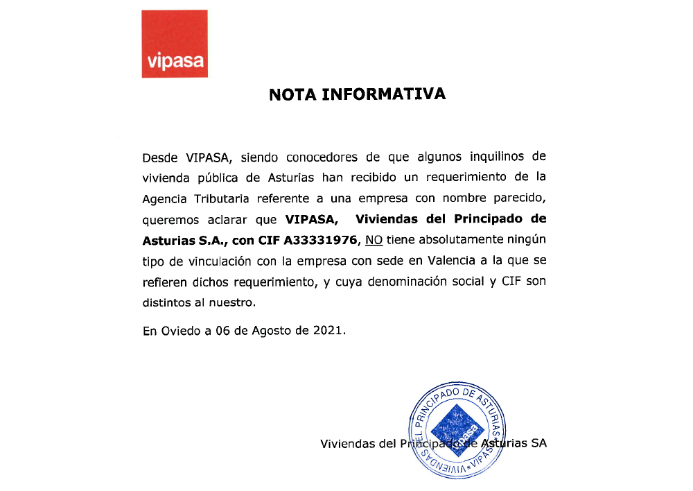 comunicado vipasa hacienda2