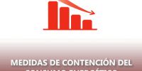 Medidas de contención del consumo energético